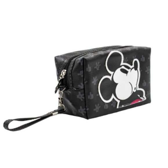 Mickey Mouse Black Cosmetic Bag - Toiletry Pouch – Travel Friendly - Picture 2 of 6